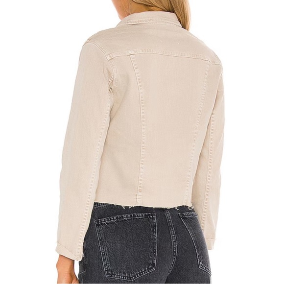 L’Agence Janelle bisque denim jacket - Picture 3 of 6